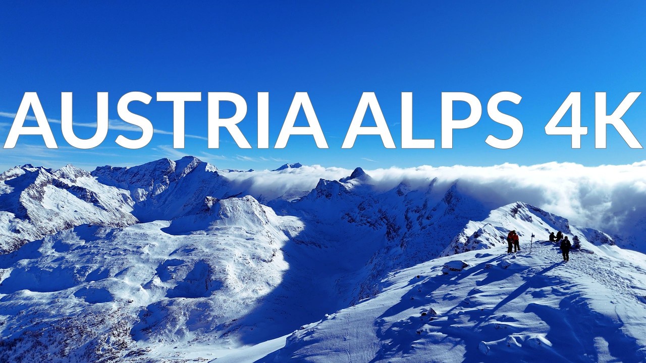 AUSTRIA ALPS 🇦🇹 Most Beautiful Drone Views of Bad Gastein | Cinematic Relax Film 4K