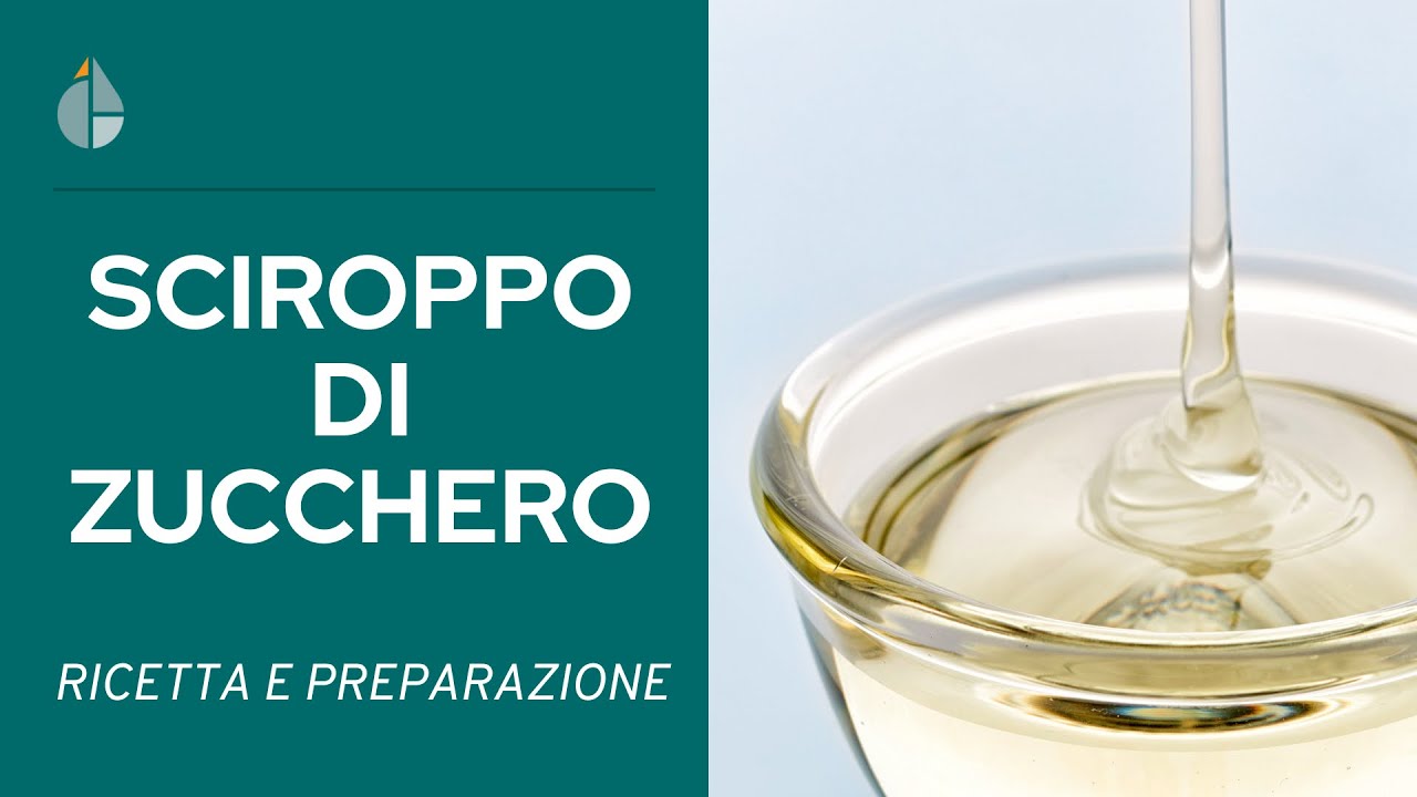 Preparazione, sicurezza e CONSERVAZIONE dello Sciroppo di Zucchero (o Zucchero Liquido)