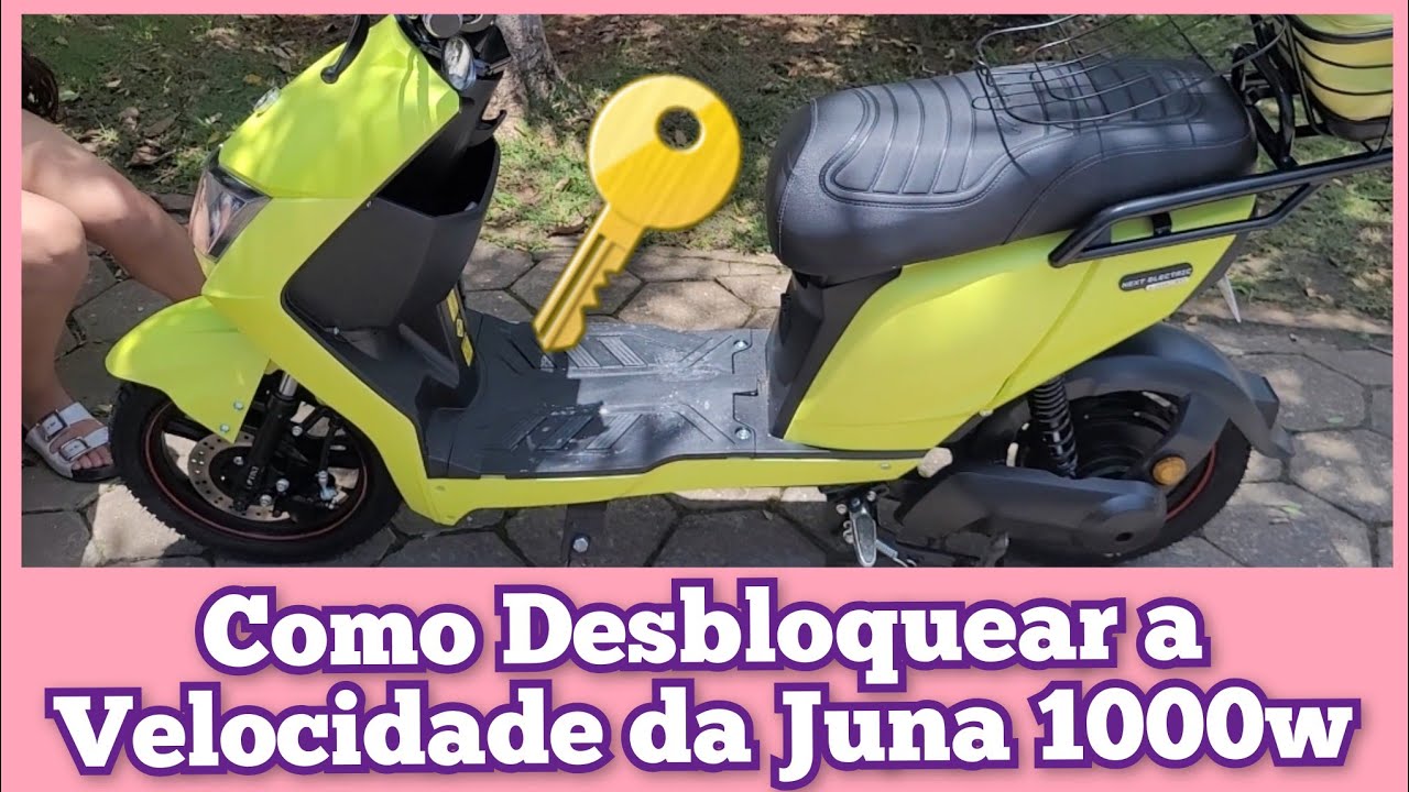 Como Desbloquear a Velocidade da Juna 1000w e Bloquear Novamente  Como Aumentar a Velocidade da Juna