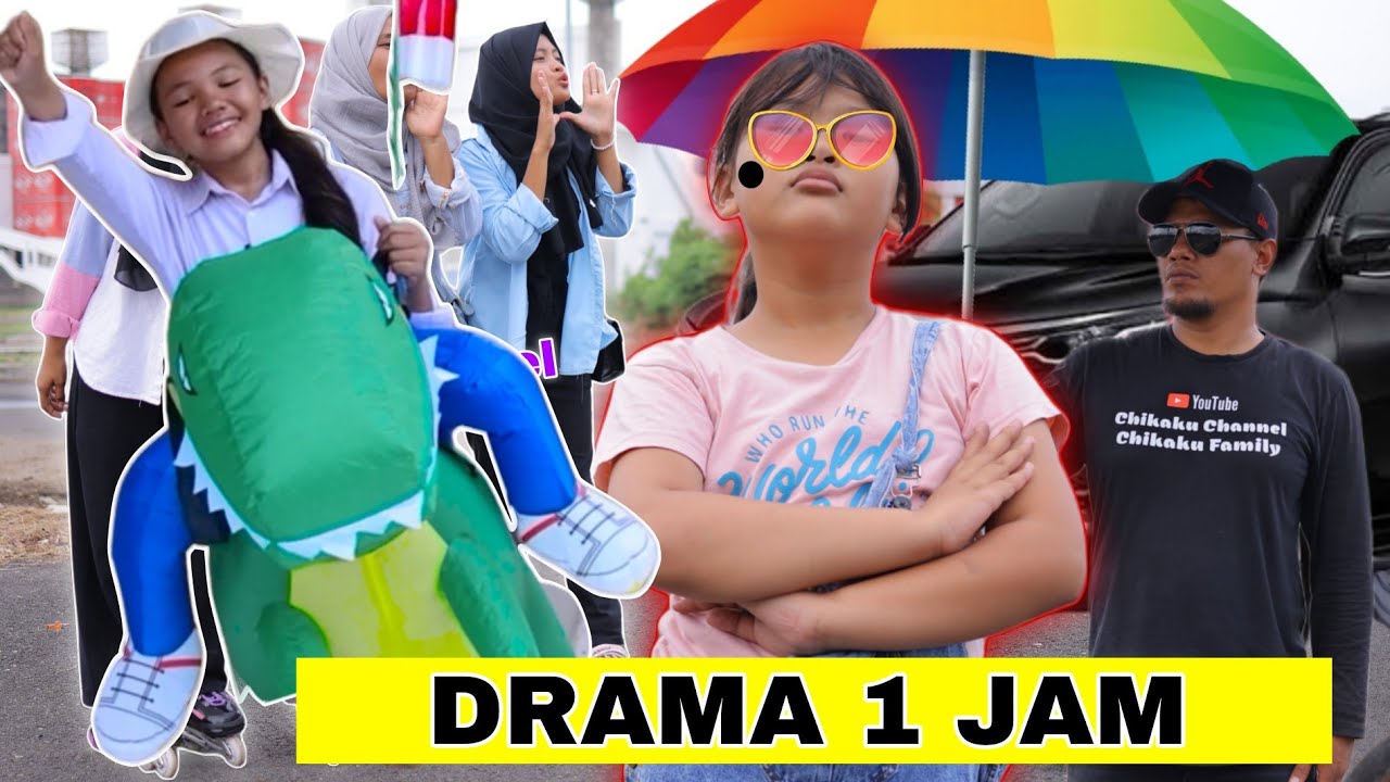 DRAMA 1 JAM CHIKA DAN TEMEN TEMEN | CHIKAKU CHANNEL