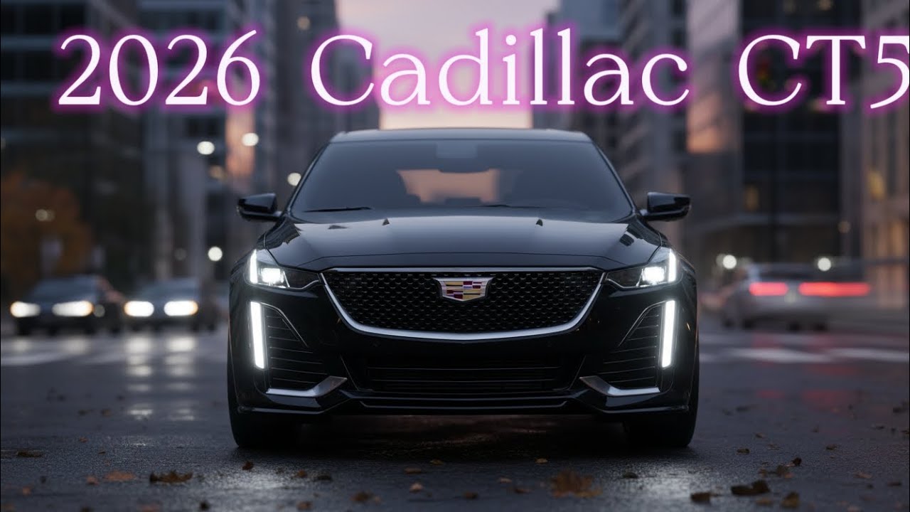 2026 Cadillac CT5 Review – Luxury Sedan with Bold American Performance #carreview #luxurysedan 