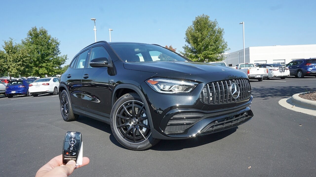 2021 Mercedes Benz AMG GLA 35: Start Up, Exhaust, Test Drive and Review