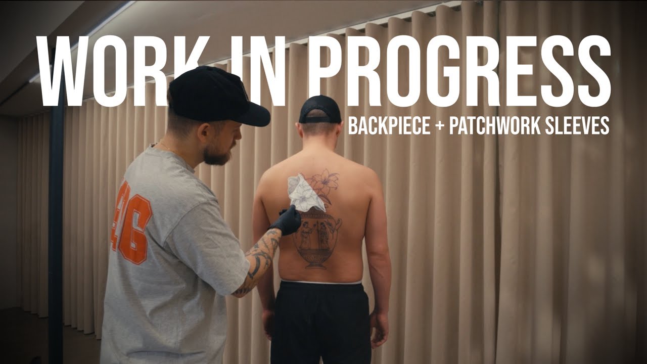 working on large tattoo projects