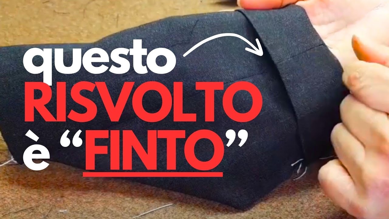 Non hai abbastanza stoffa per il risvolto? Impara a fare il finto risvolto!