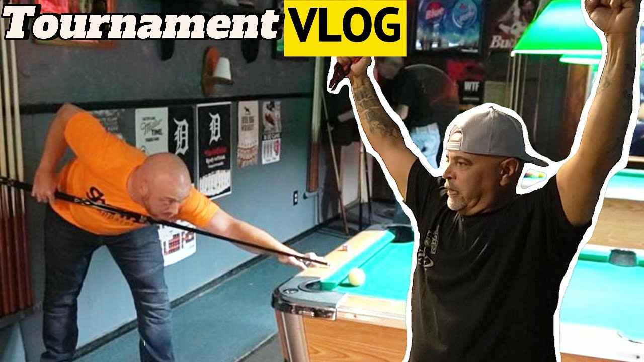 8 Ball Tournament VLOG!  Lakeside Lounge