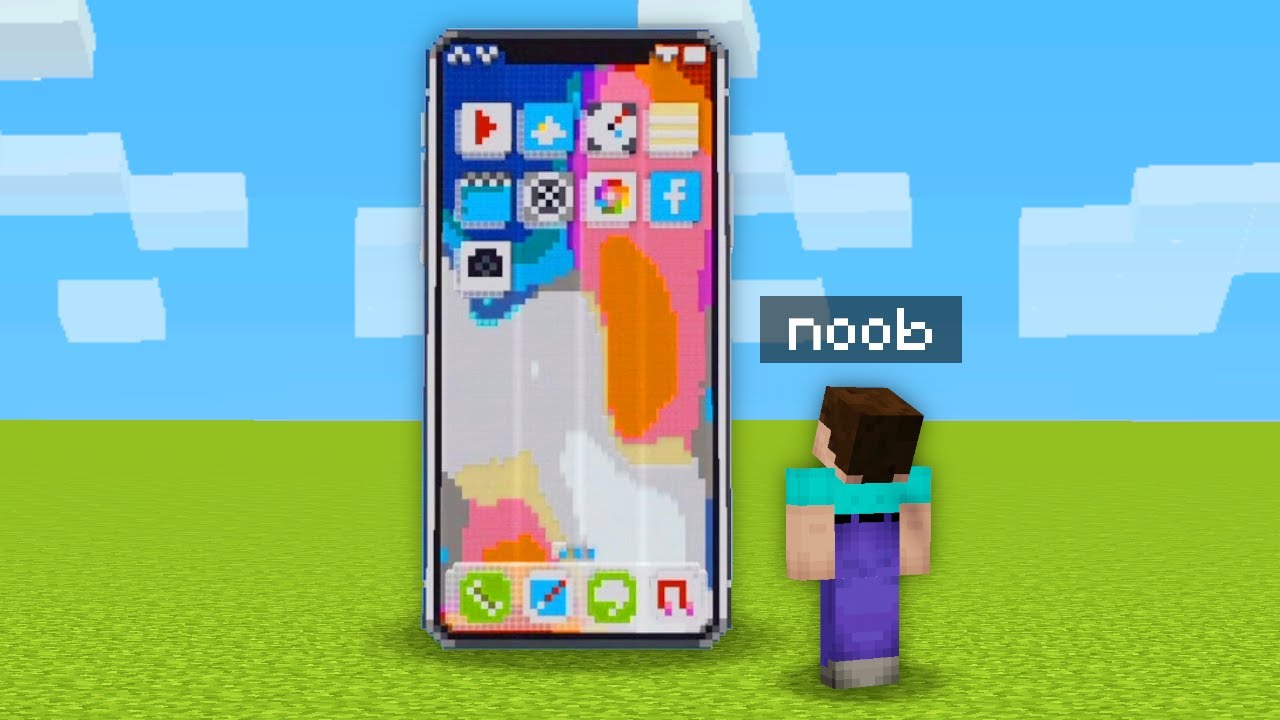 Pierwszy DZIAŁAJĄCY TELEFON BEZ MOD&Oacute;W w MINECRAFT! *wow*