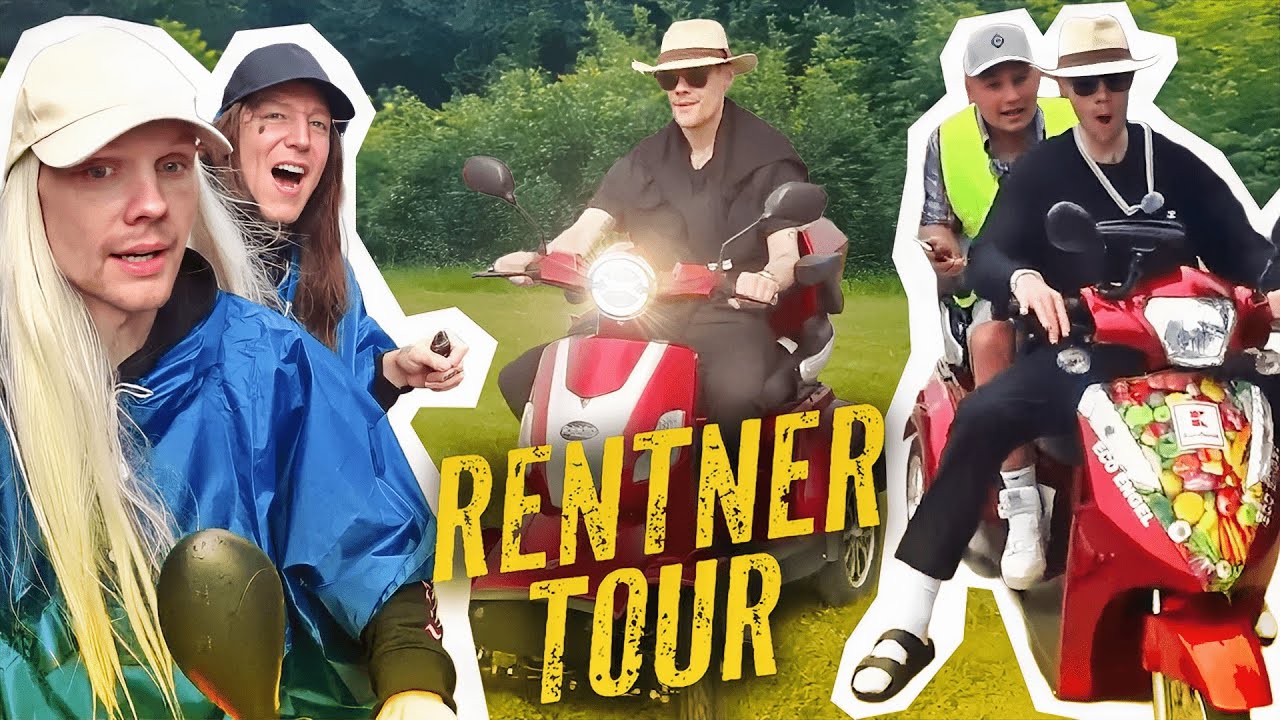 Die Highlights von Sascha bei der Rentnertour 2025 🛵😂