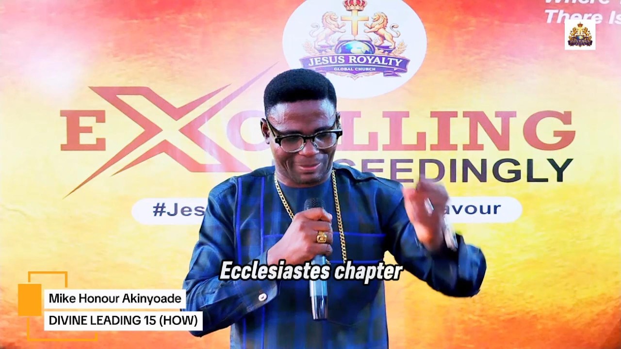 Divine Leading 15 (Word Reels Episode 15) || Archbishop Mike Honour Akinyoade || Jesus Royalty GC