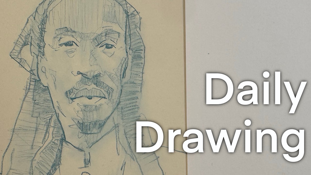 Daily Drawing Practice - Benjamin Zephaniah