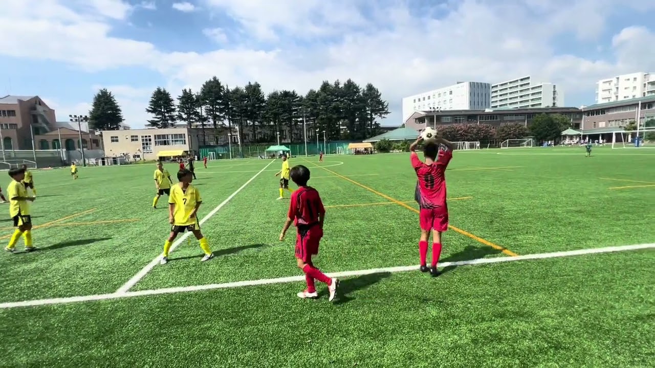 関東大会　東京朝中vs千葉・朝中2年　０-2 (0-2)