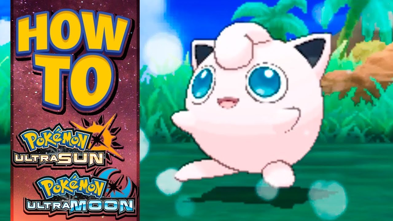 КАК ПОЛУЧИТЬ Джиглипуффа в Pokemon Ultra Sun and Moon