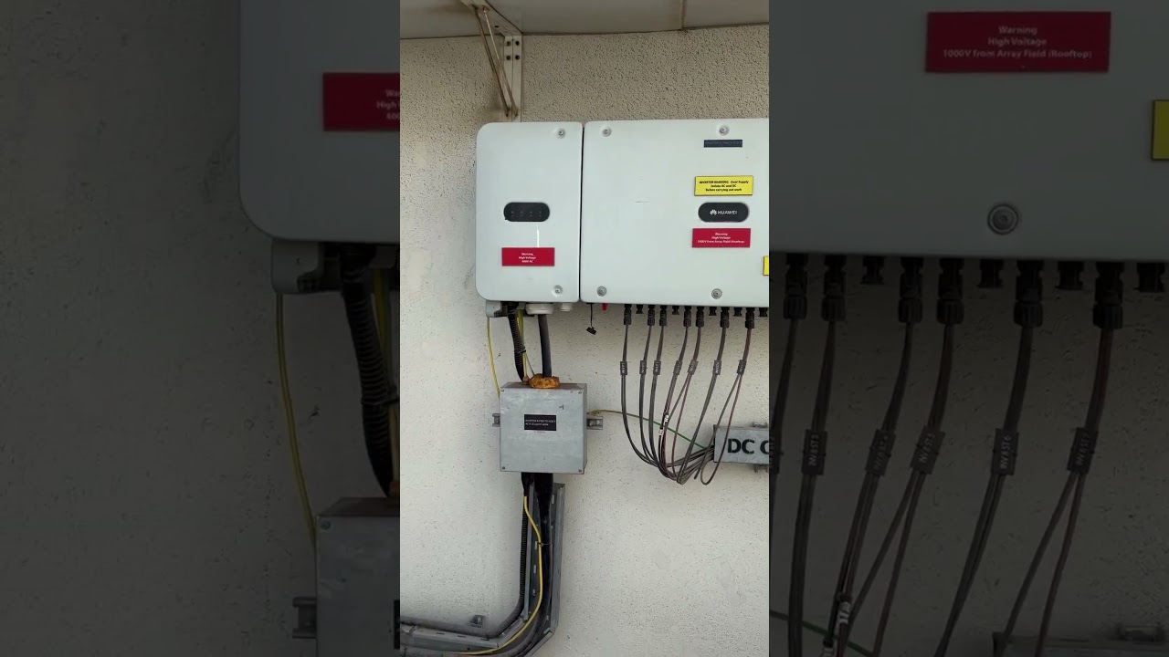 HUAWEI Solar inverter                              #shortsfeed #shortsvideo #shorts