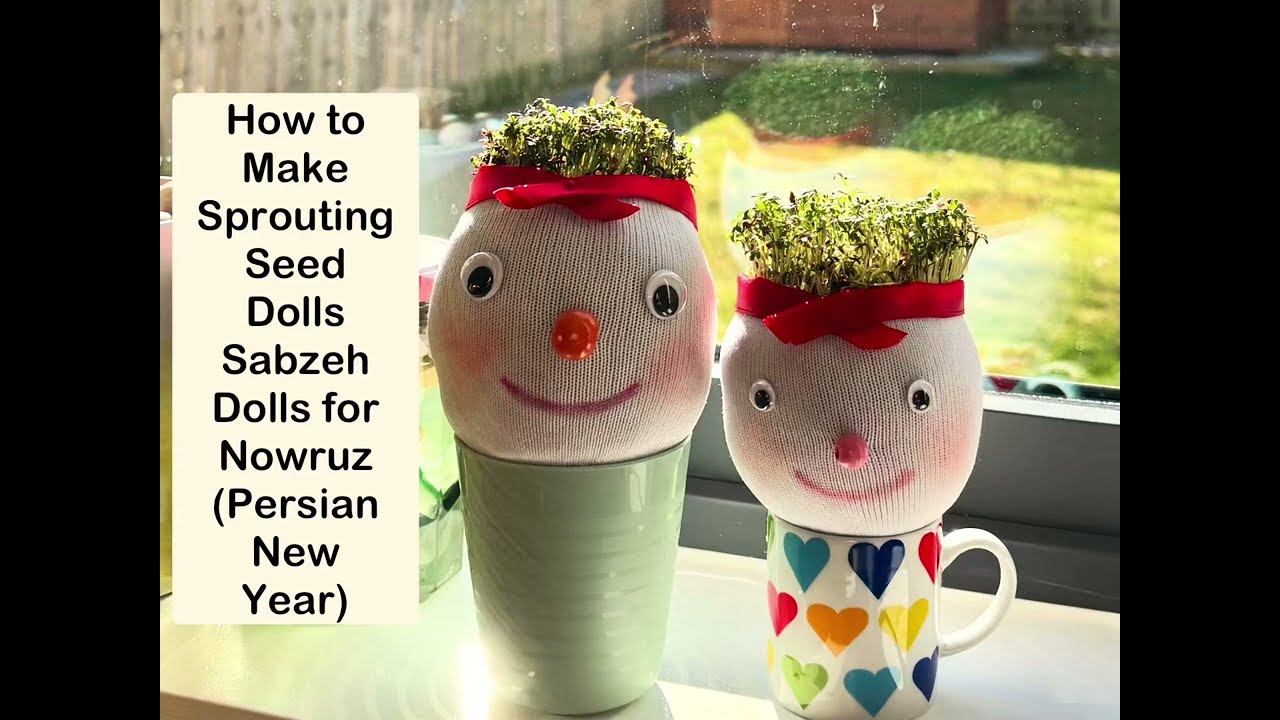 How to Make Sabzeh Dolls for Nowruz | Sprouting Seed Dolls (Persian New Year Craft)
