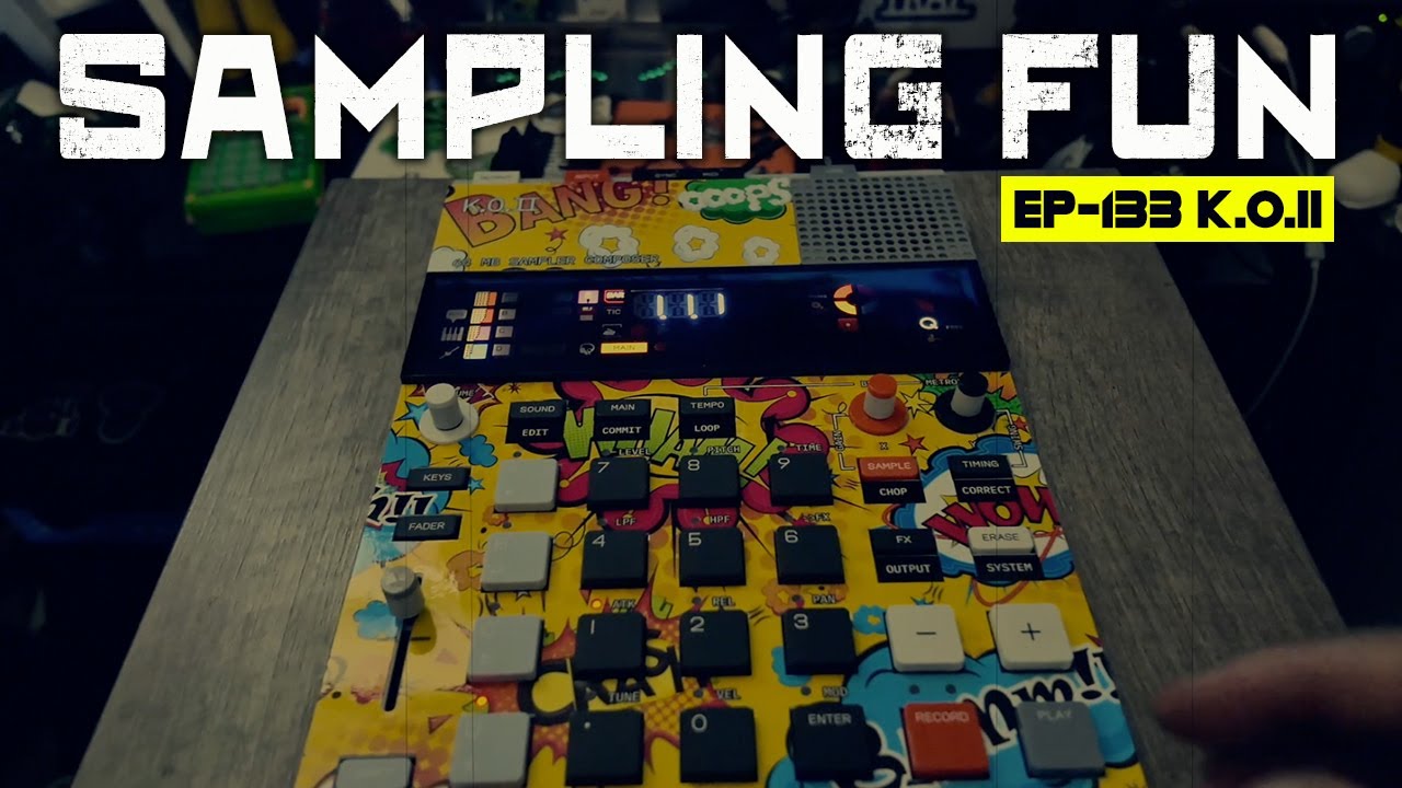 Sampling Fun with EP-133 K.O. II Beat 2 #ko2 #ep133 #teenageengineering #fpv