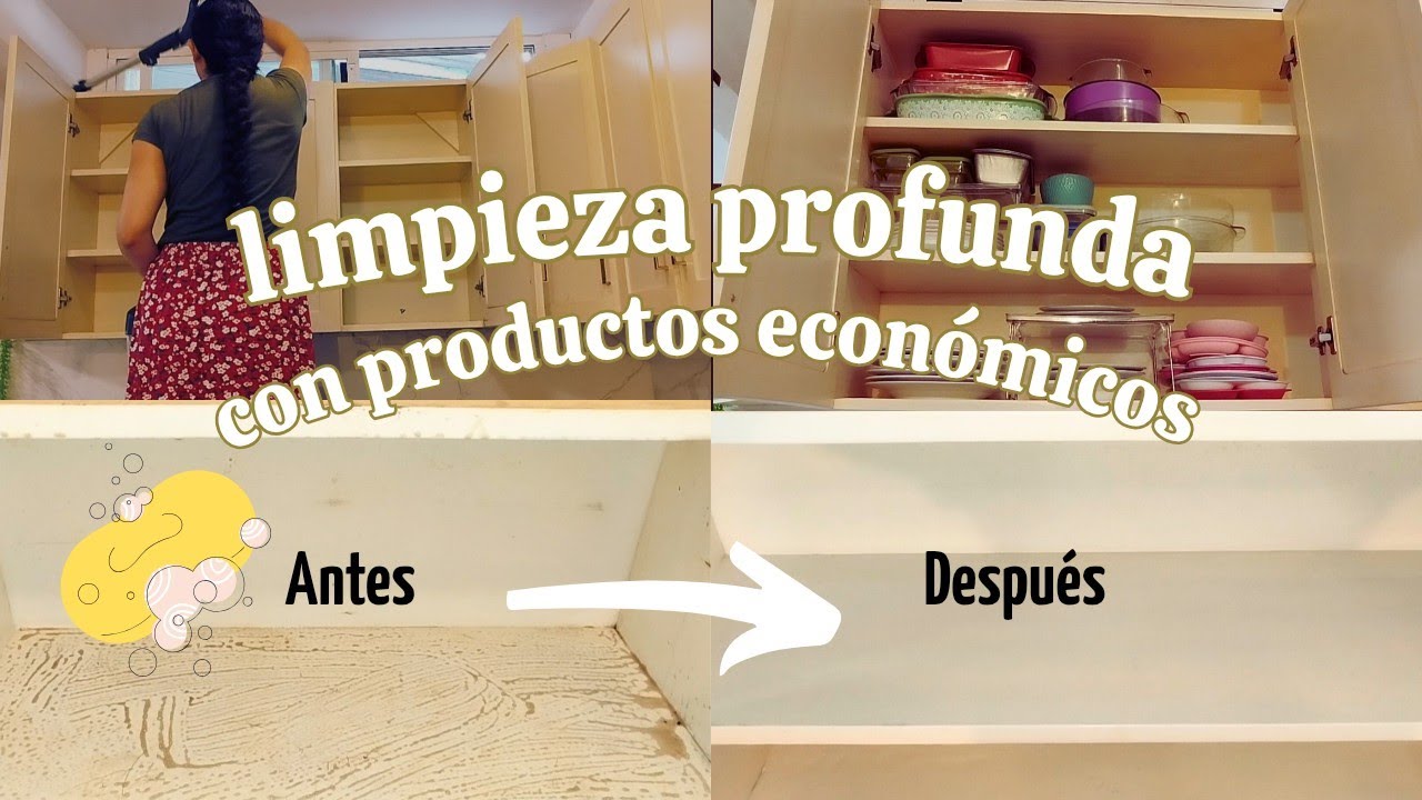 Limpieza profunda de la alacena 🧽|Mi Técnica infalible contra las cucarachas 🪳 