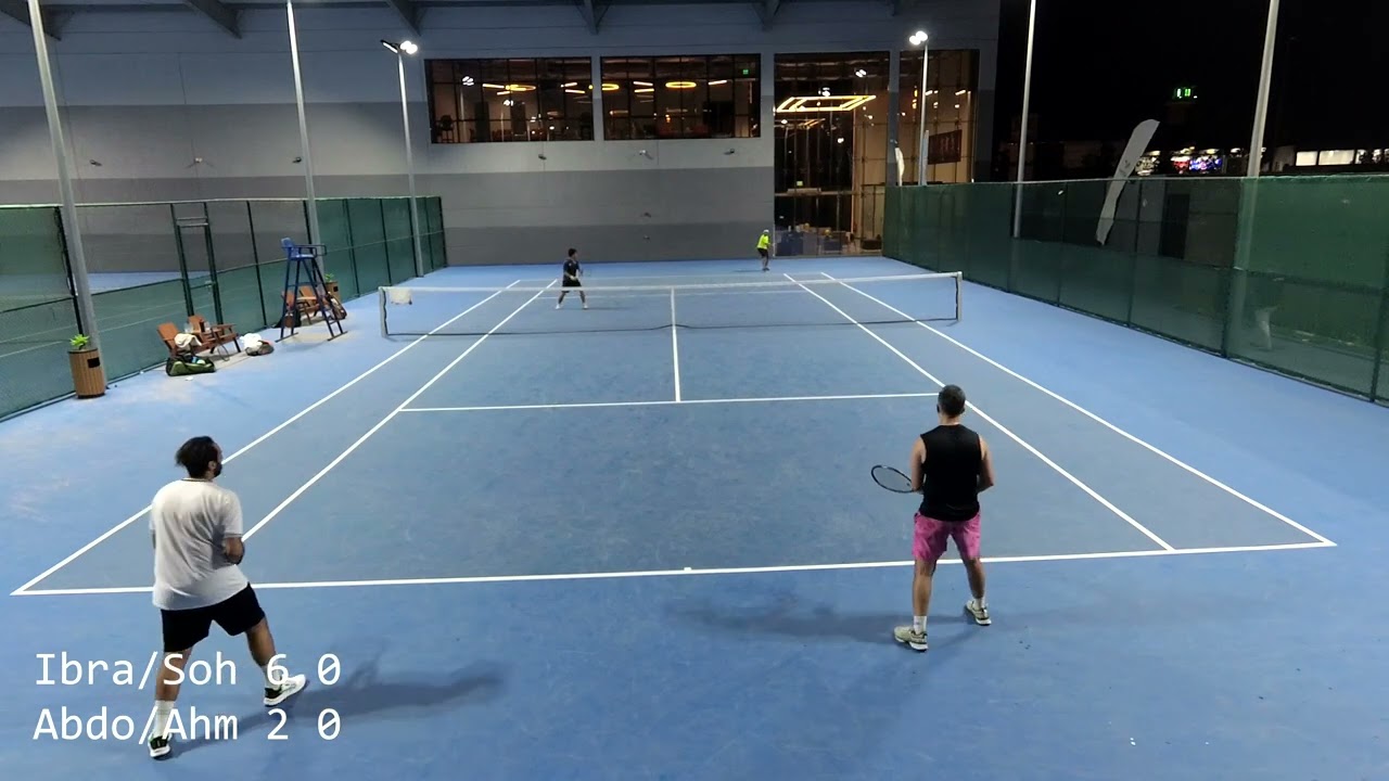 Doubles Practice at Vamos Academy 16-6-2022