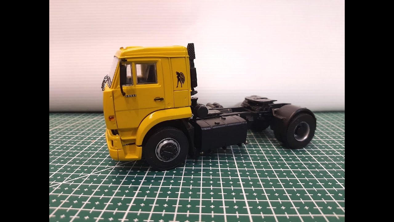 Сборка модели КАМАЗ 5460 AVD models
