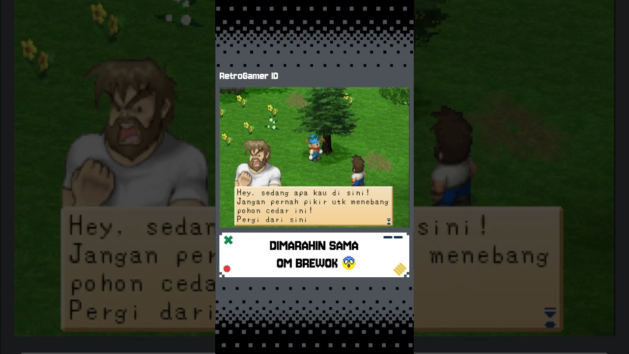 Dimarahin Sama Om Brewok | Harvest Moon Back To Nature