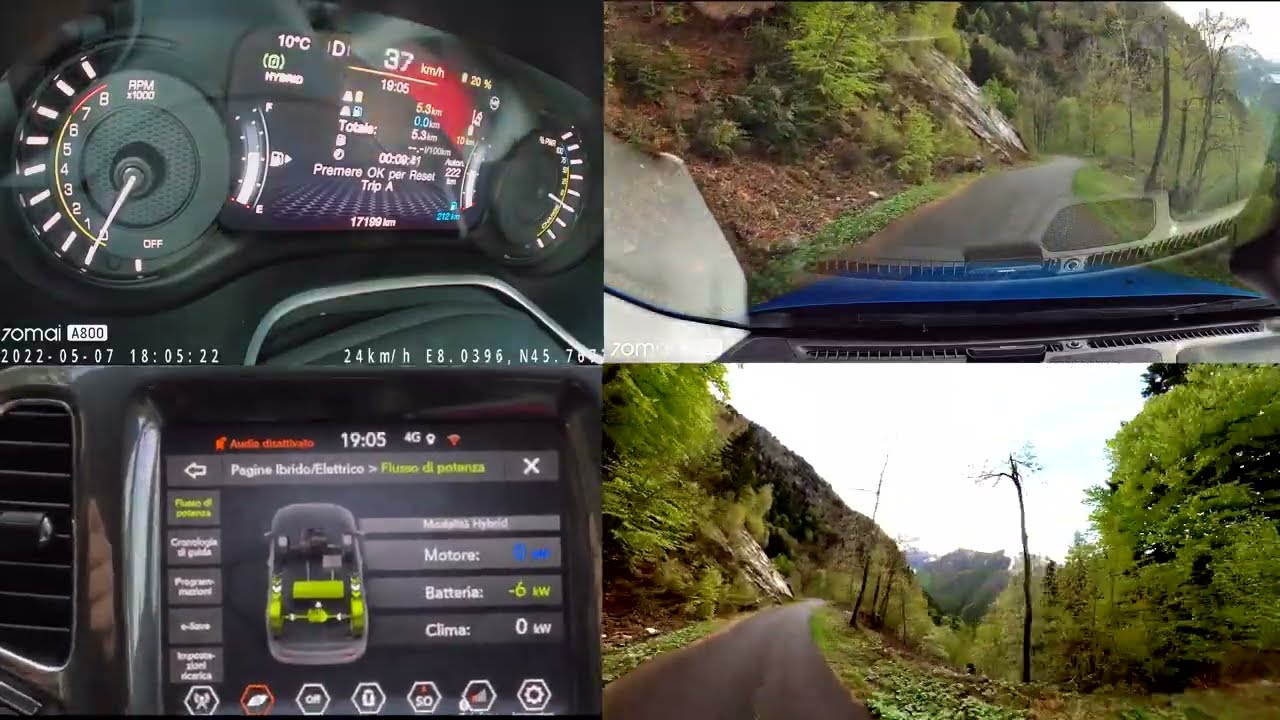 Frenata rigenerativa Jeep Compass 4xe,come utilizzarla + un trucco per riattivarla in caso di blocco