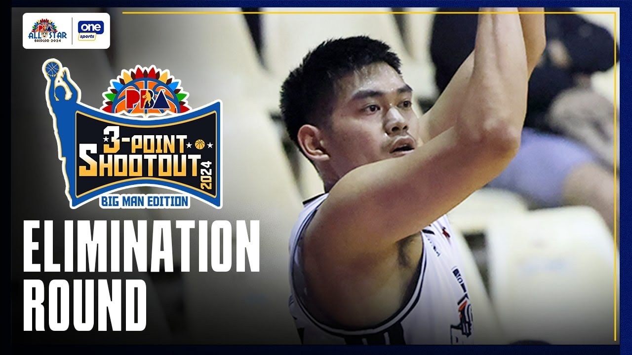 3-Point Shootout Big Man Edition ELIMINATION ROUND | 2024 PBA ALL-STAR | HIGHLIGHTS