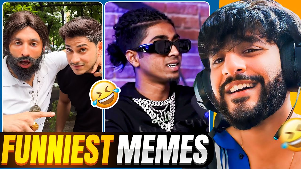 Purav & Harsh VS Ajaz khan got serious? Mc Stan funny memes