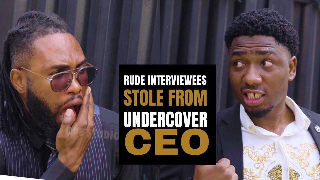 Rude Interviewees Stole From Undercover CEO | @ovestudios 