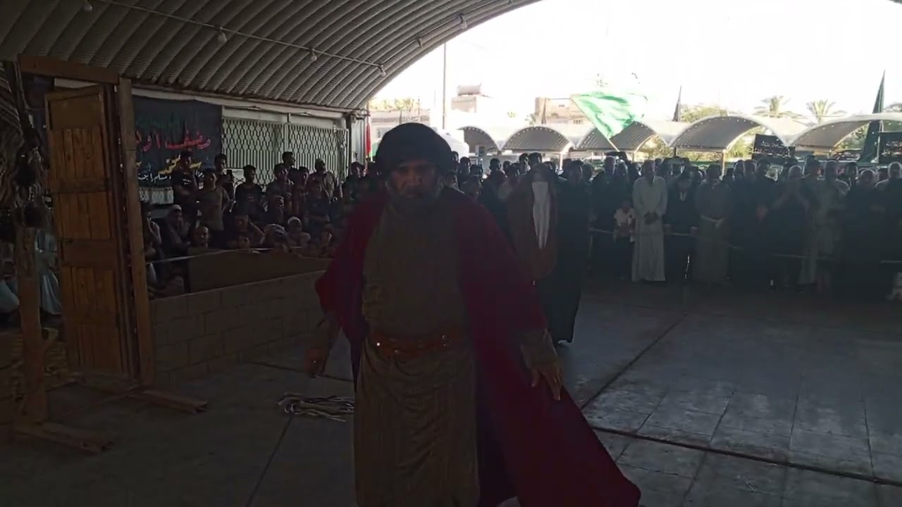 اليوم ذكرا استشهاد اولاد مسلم ابن عقيلعليهم السلام  22 ذلحجه 1445 هجريفي مرقد اولاد مسلم عليهم ا