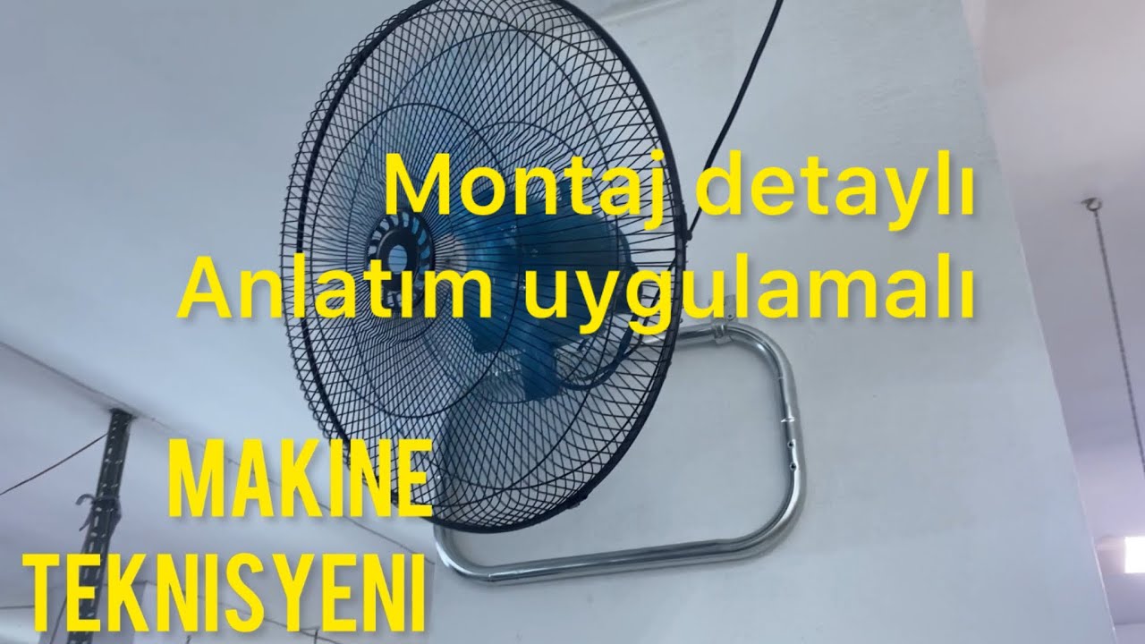 Sinbo Vantilatör kurulumu nasıl yapılır