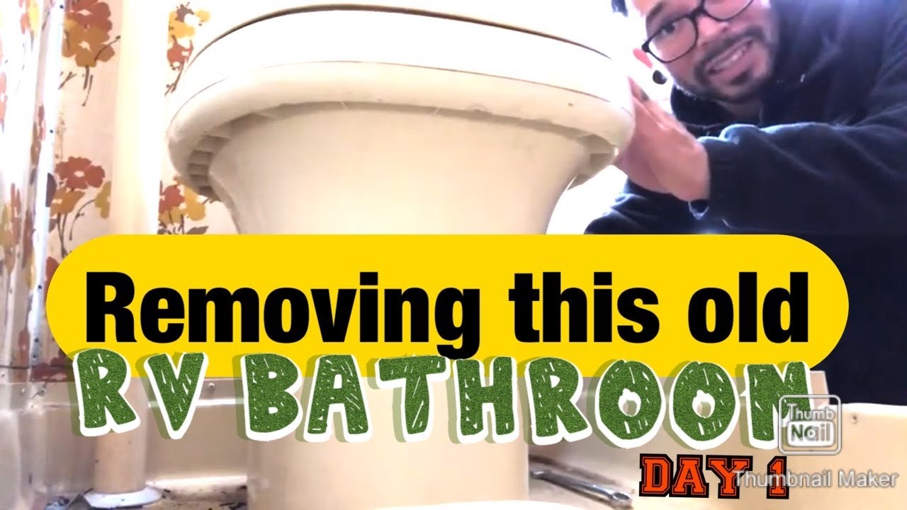 RV renovation | Demo Day 1 | RV bathroom removal | Vintage RV Build Series