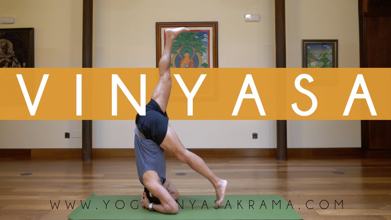 Clase de Yoga Vinyasa Krama 1 HORA con Óscar Montero