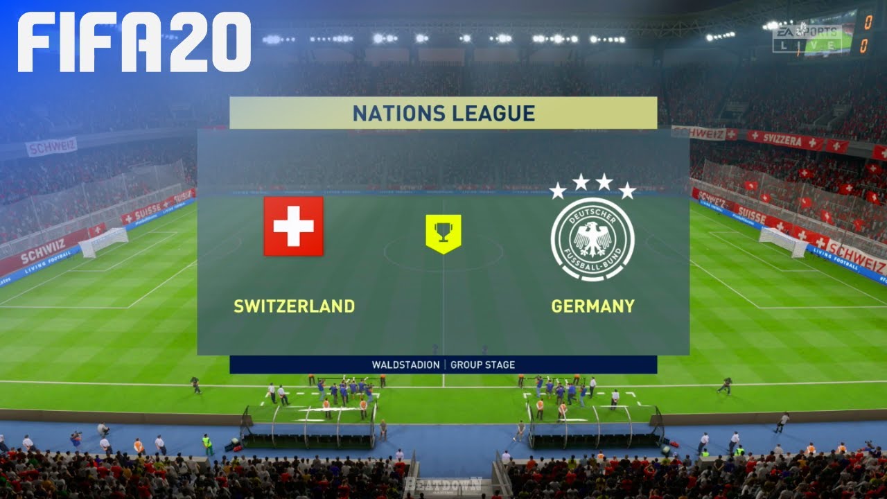 FIFA 20 - Switzerland vs. Germany | Nations League