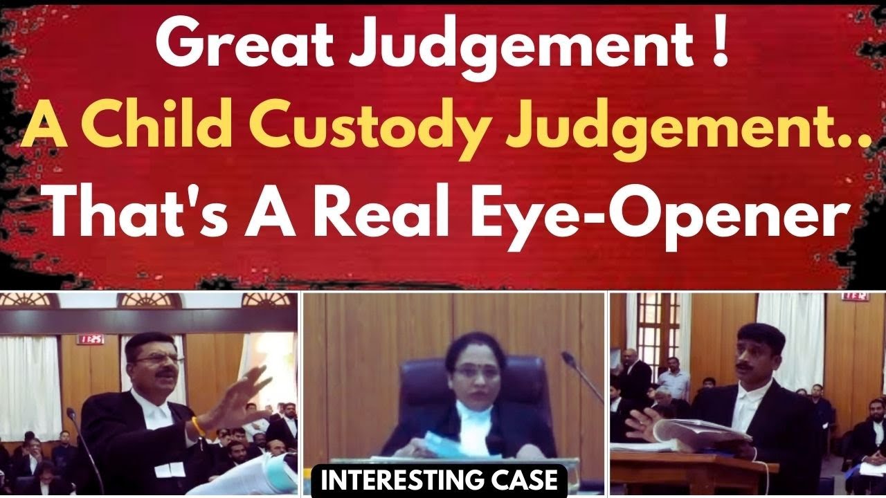 A Child Custody Judgement..That's A Real Eye-Opener For Mother | Visitation Rights | legalcourts 