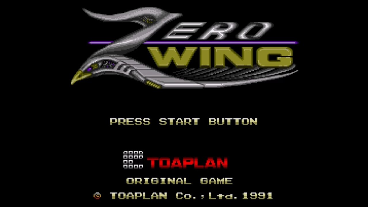 Zero Wing (Sega Mega Drive / Genesis) Longplay