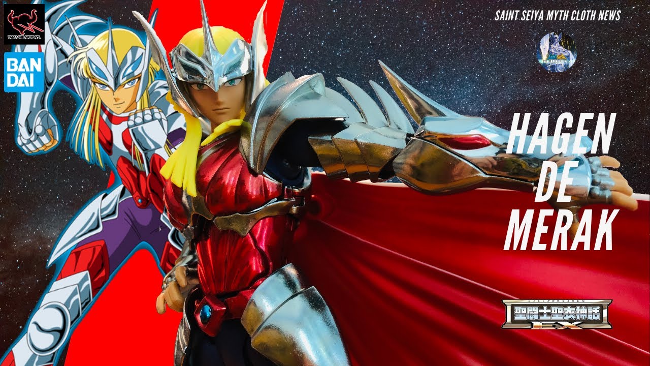 Saint Seiya Myth Cloth News - Hagen de Merak - EX - Bandai
