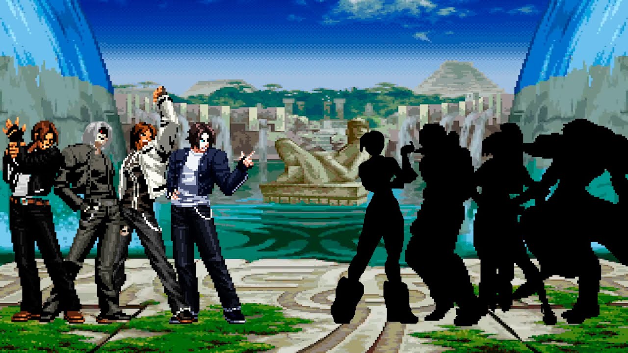 [KOF Mugen] Kyo Kusanagi Team vs Random Team