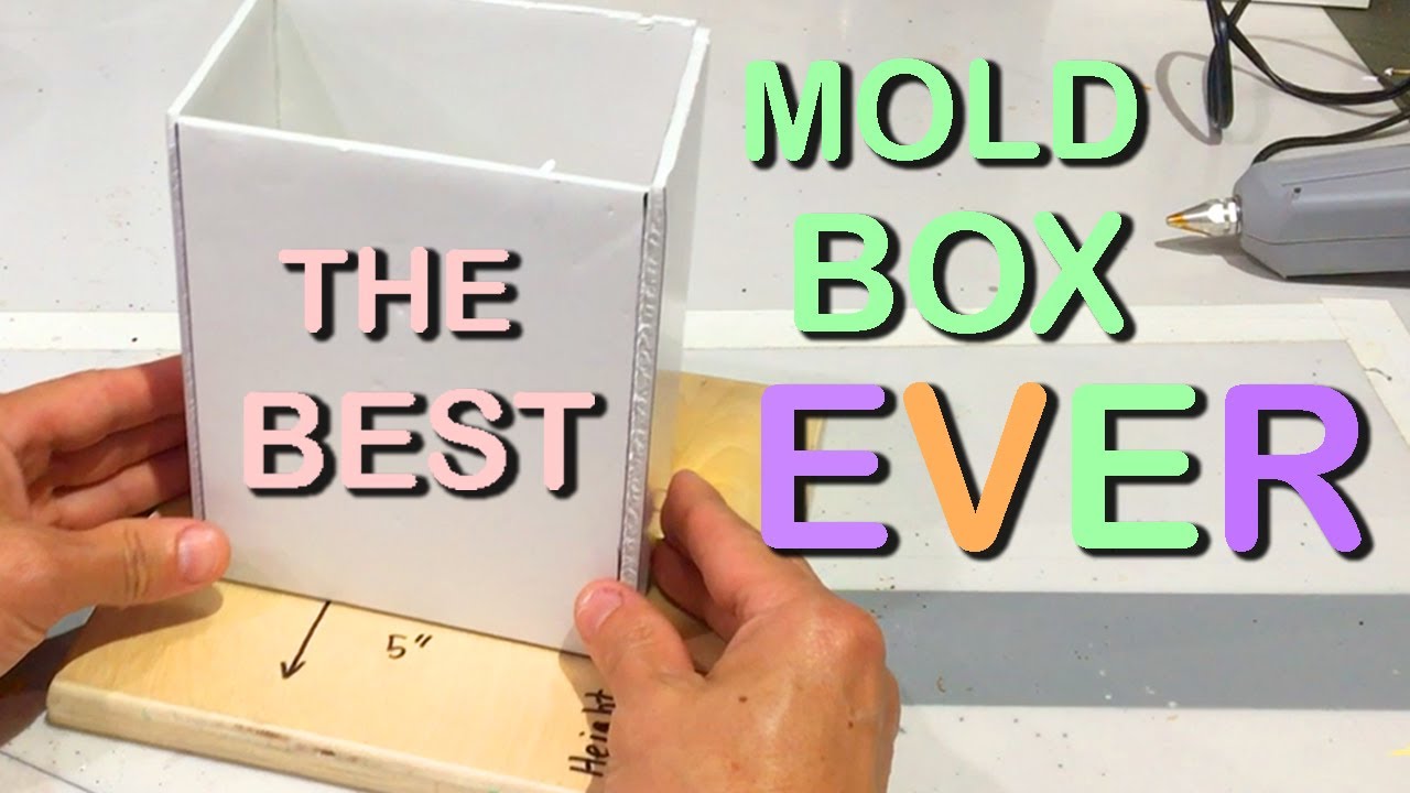 How to Make a Mold Box for Silicone Molds
