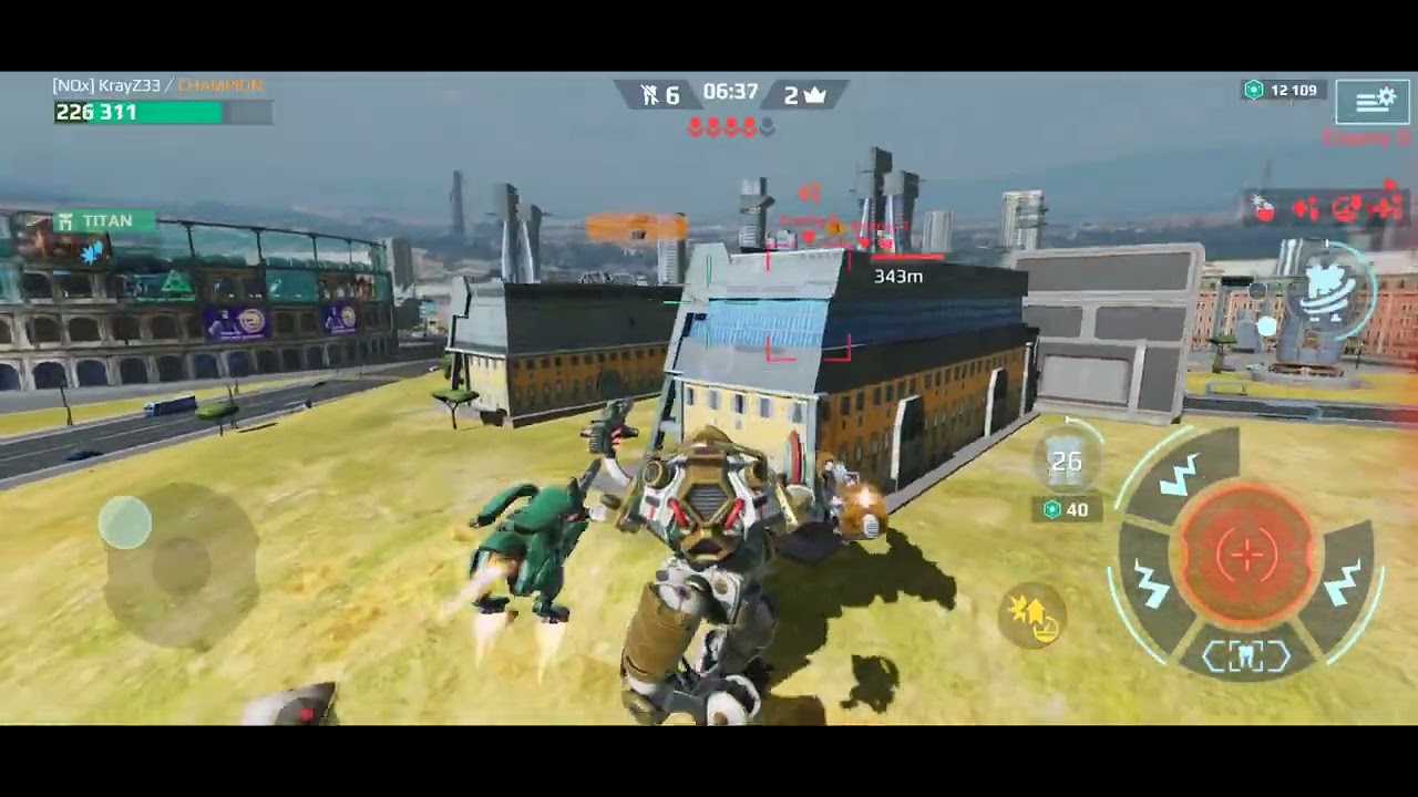 War Robots - Ultimate players targets me after taking 1st