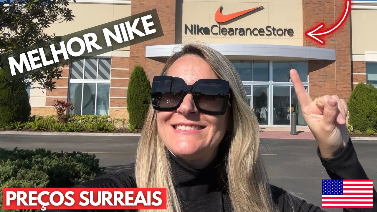 NIKE CLEARANCE em ORLANDO: PREÇOS SURREAIS 2025!