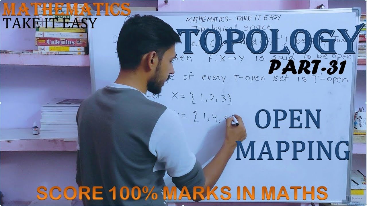 Open Mapping/ Continuity and homeomorphism/ Topology/ Mathematics for M.A, M.sc by Vibhor tyagi