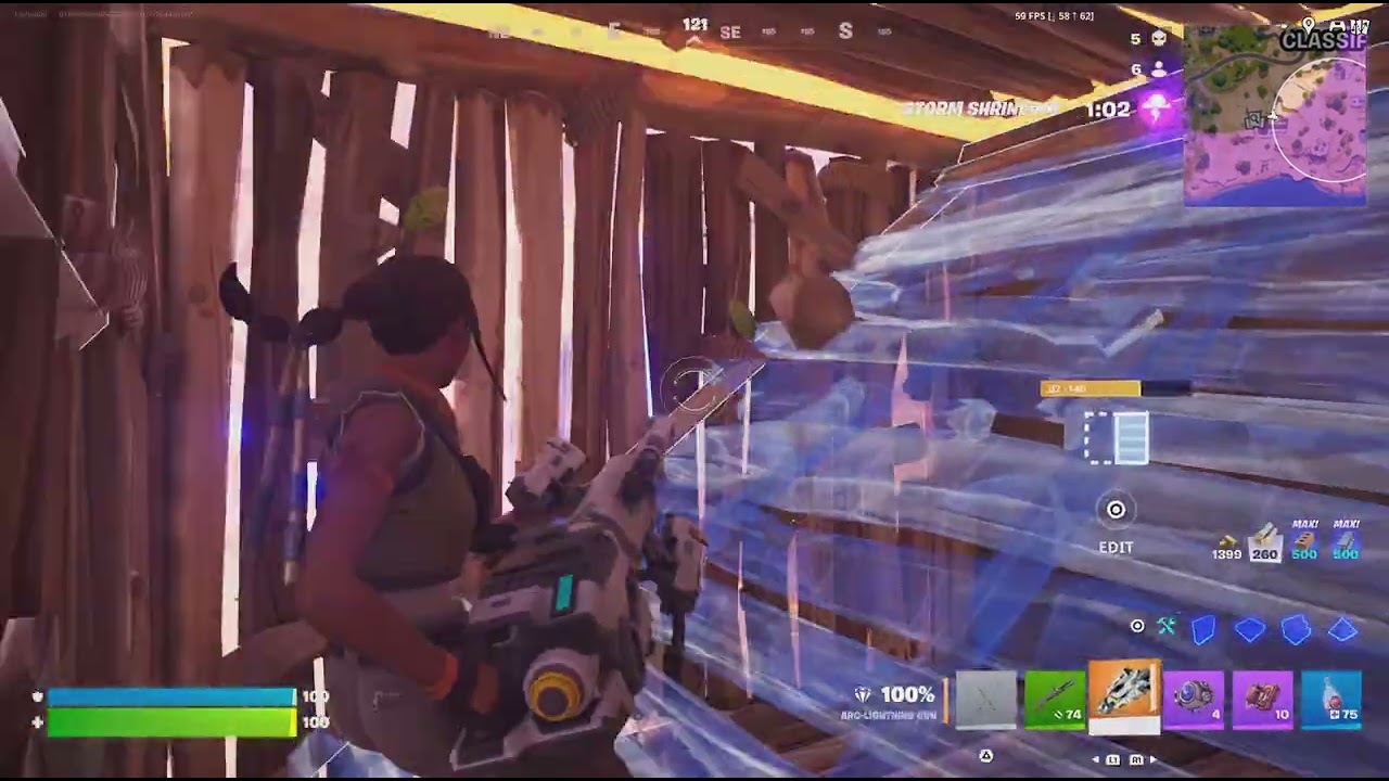 6kill solo win on Fortnite