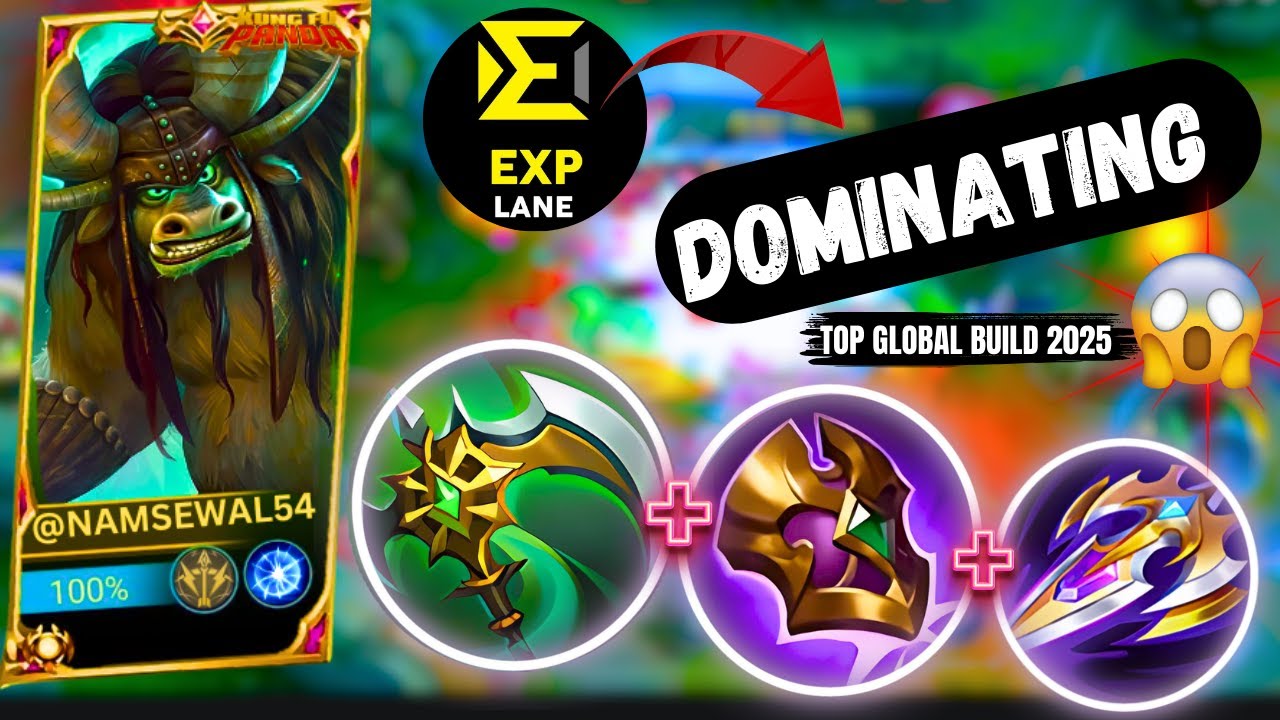 THAMUZ EXP LANE DOMINATION||BEST BUILD FOR 2025! 💥💪