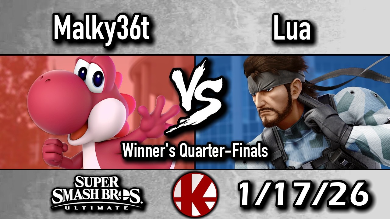 Ult - Malky36t (Yoshi) vs. Lua (Snake) - Winner's Quarter-Finals