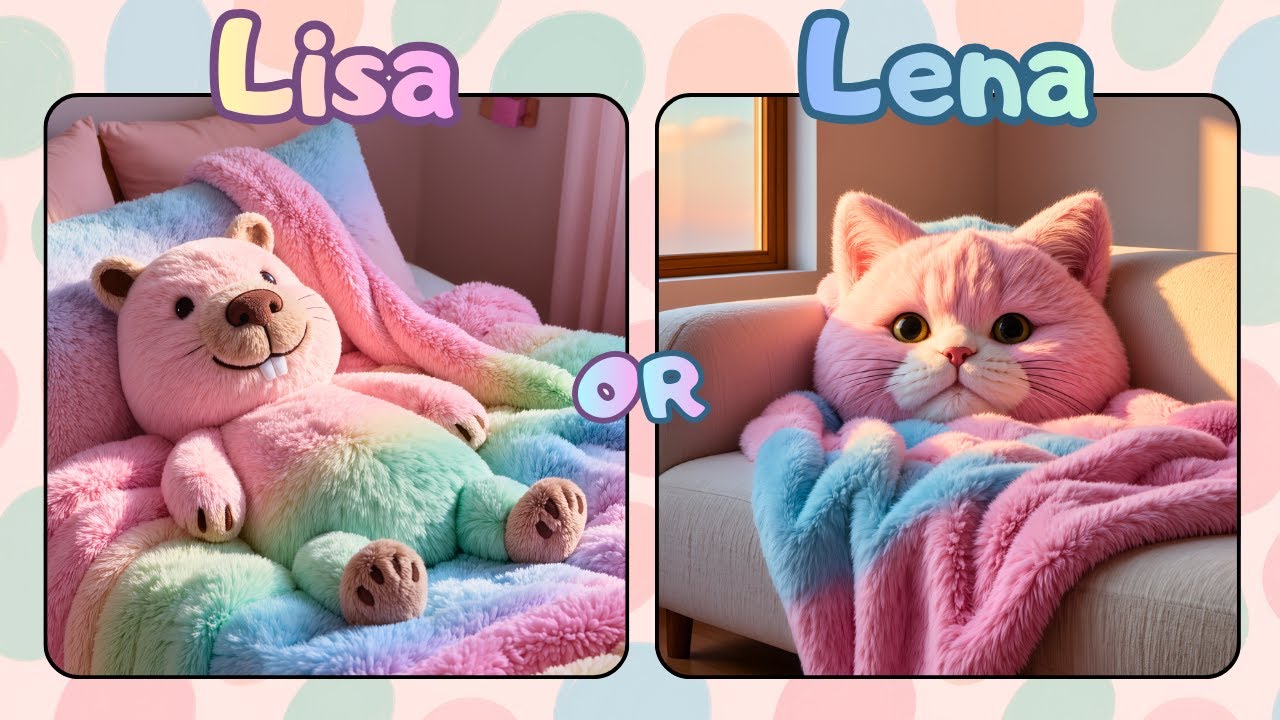 Lisa or Lena? Which One Is Cuter 💖 | Cute Capybara Videos #fypシ゚ #lena #lisa #trending #lisaorlena