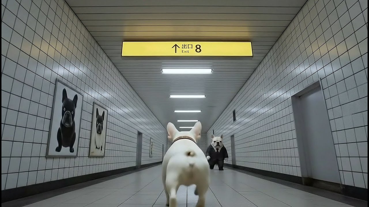 【AI犬】ブルくんの『８番出口』【0話】