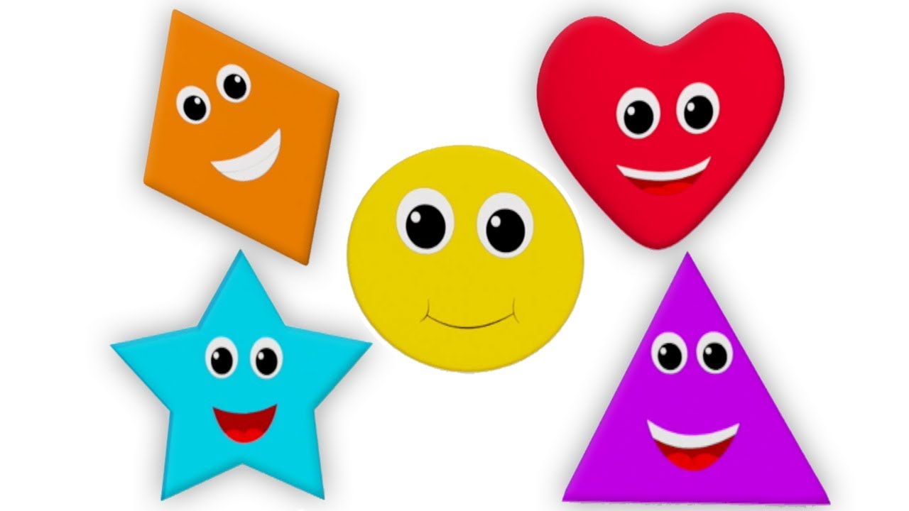 as formas canção | rima de berçário | crianças canção | Shapes for Kids | Baby Songs | Shapes Song