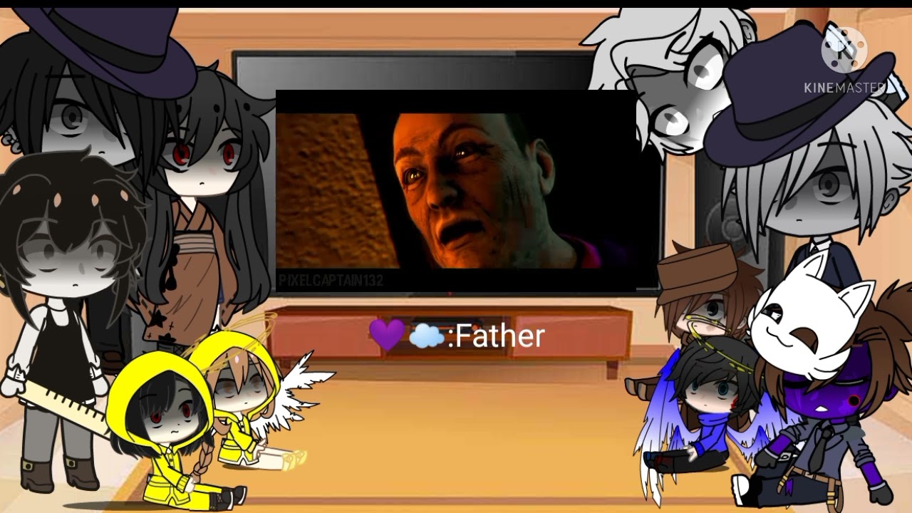 _∆Little_nightmares + Michael_Afton_react_to_Sweet Dreams∆_(thanks for 451 subscriber's)