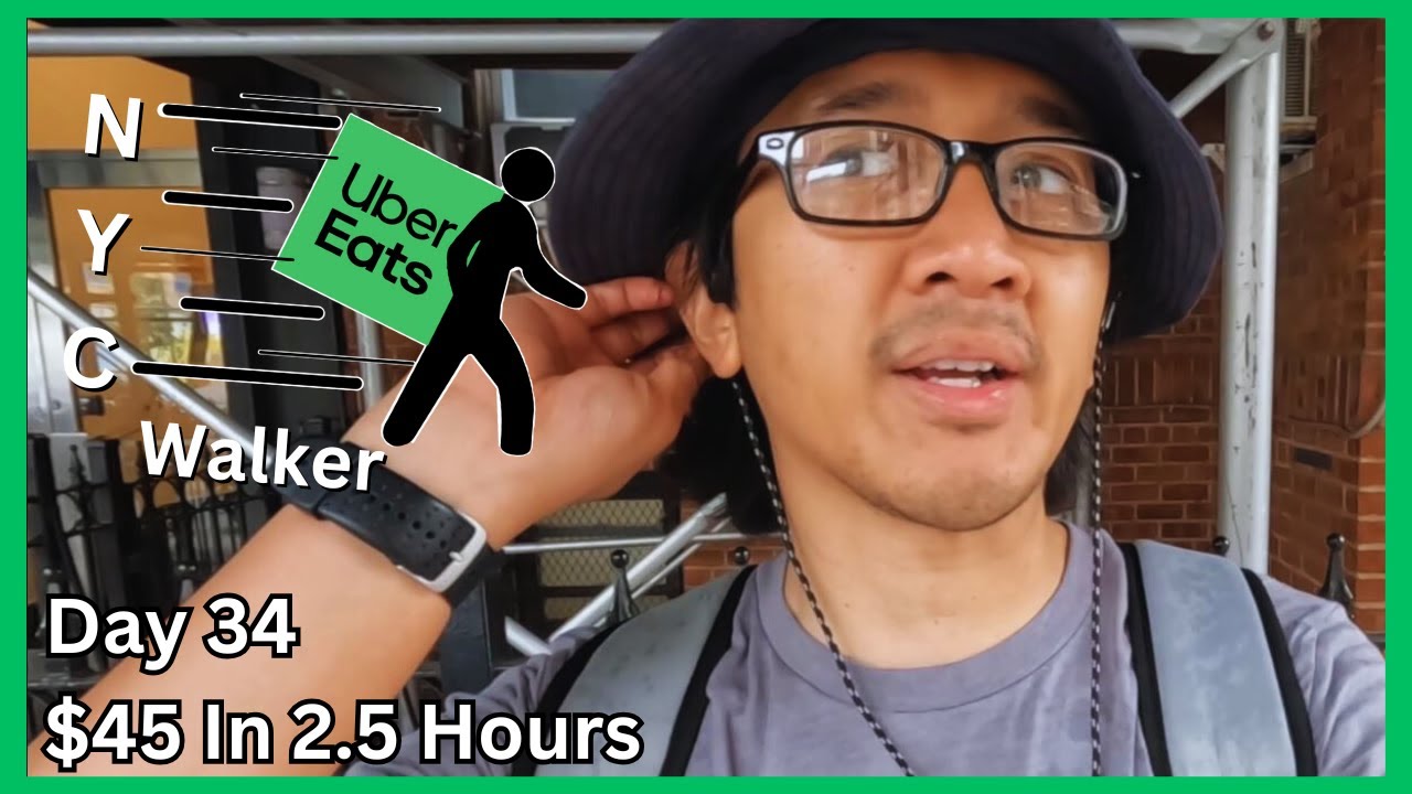 Rainy Return – Uber Eats Walker NYC – Day 34
