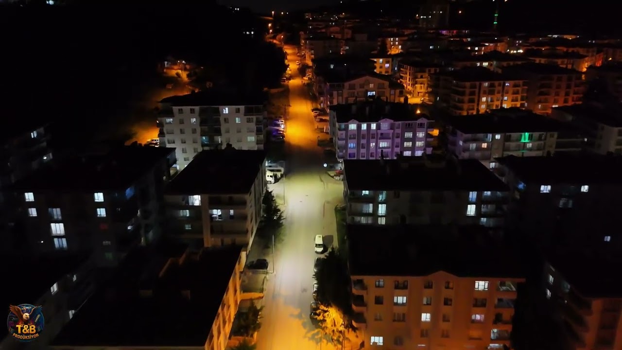 ANKARA BAĞLUM GECE SEMALARI DRONE ÇEKİMİ