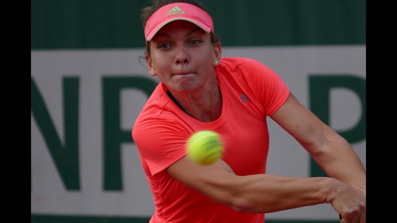 Simona Halep Practice session 2015 UltraHD