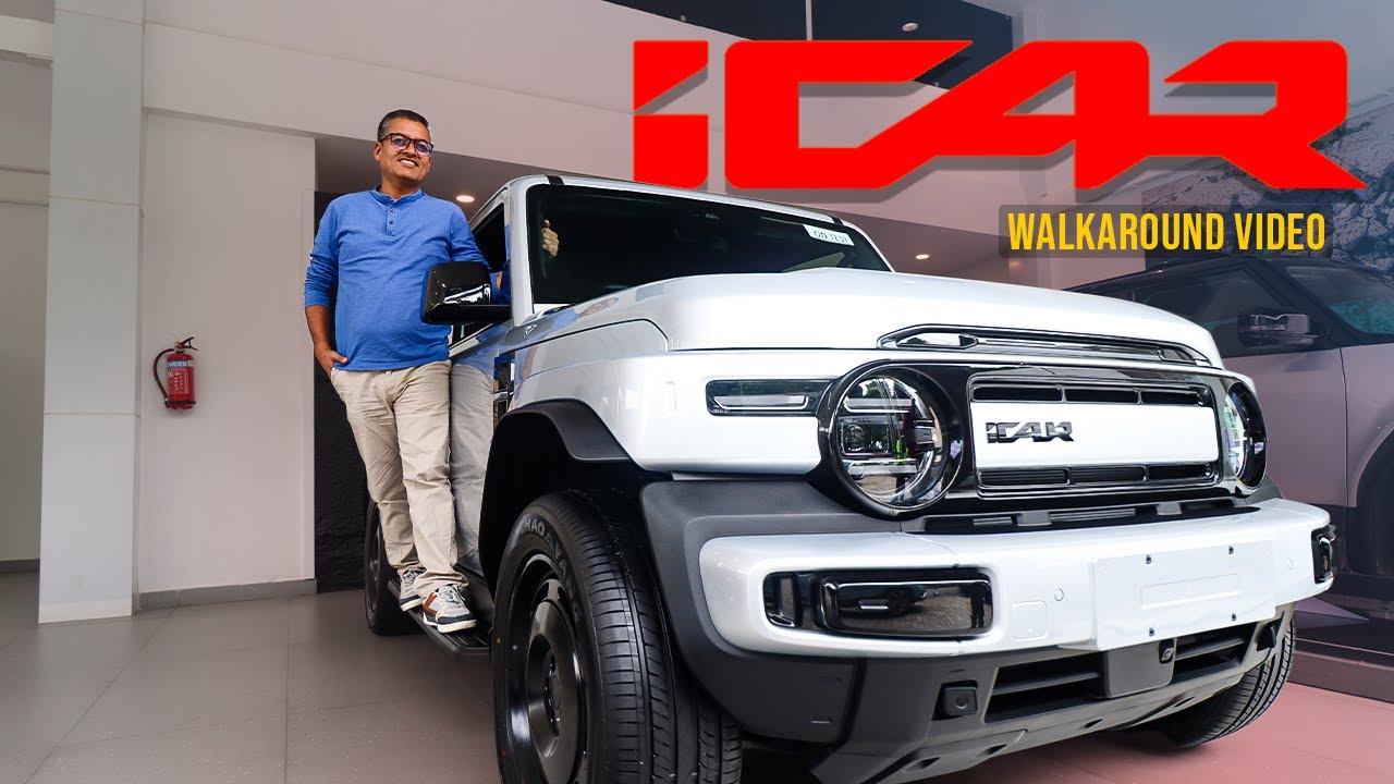 Walkaround of the Futuristic iCar V23